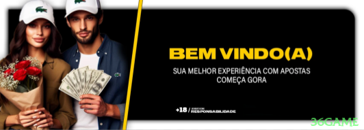 Imagem promocional do aplicativo mobile da 36game